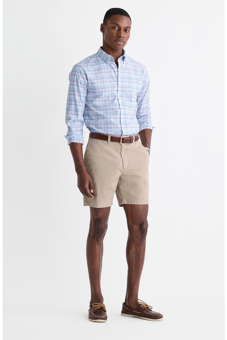 Chilmark 7-Inch Stretch Chino Shorts, Alternate, color, KHAKI