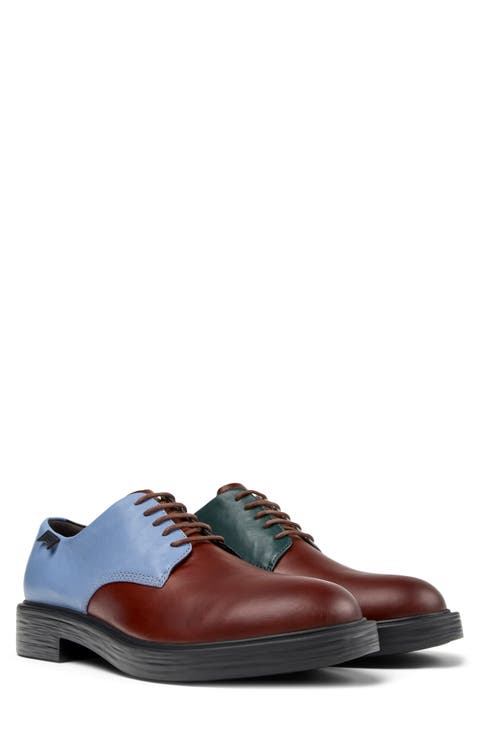 Dean Colorblock Leather Derby (Men)