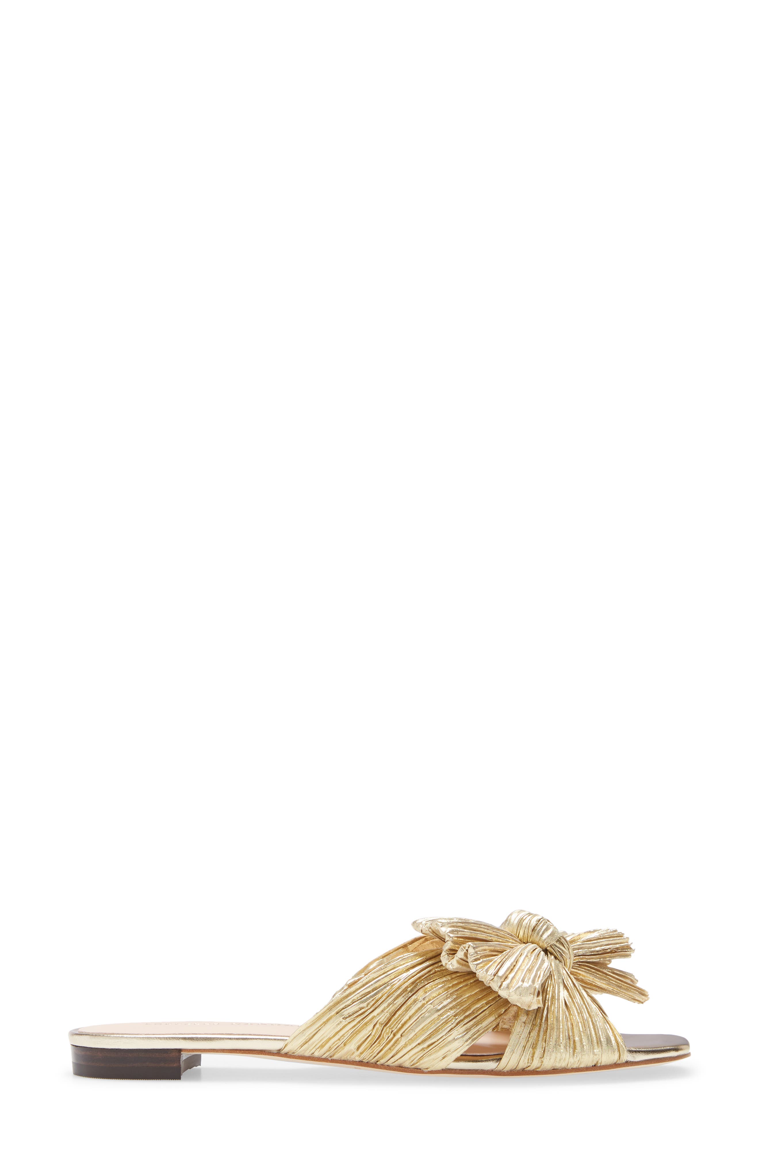 Loeffler Randall Daphne Slide Sandal, Alternate, color, Gold