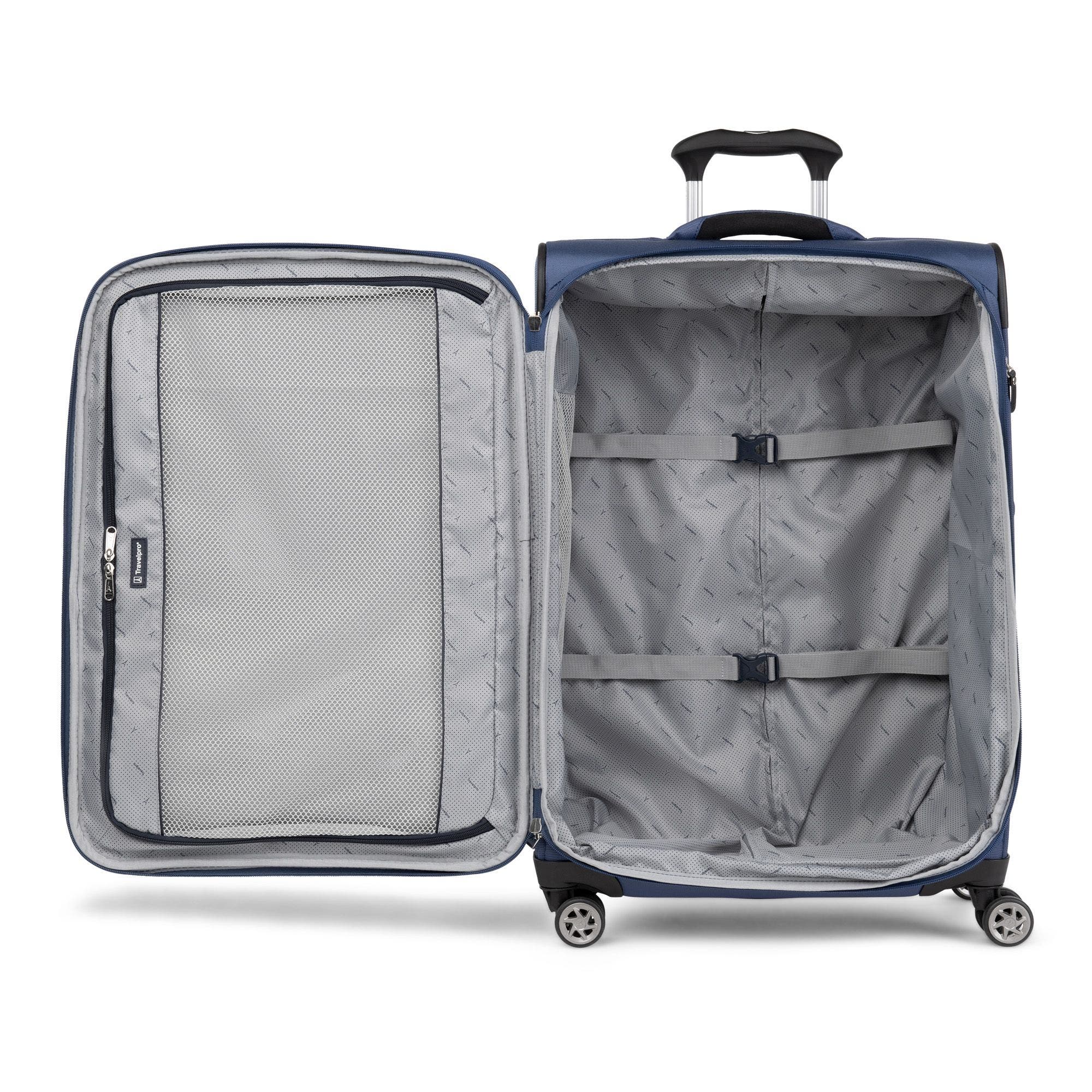 Женские чемоданы TRAVELPRO Walkabout 6 Softside Expandable 25" Medium Checked Spinner Luggage — фото 2
