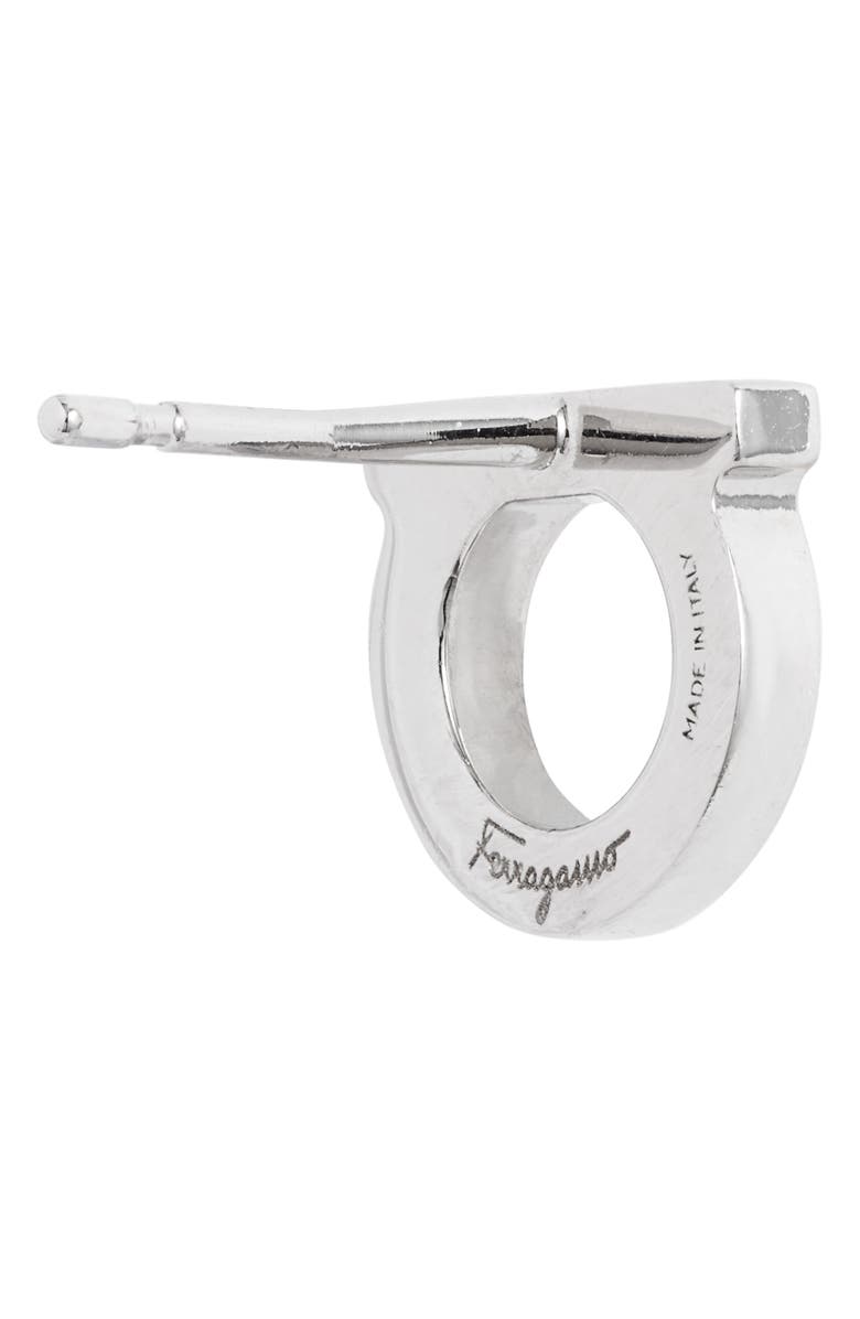 FERRAGAMO Salvatore Ferragamo Pavé Gancio Stud Earrings, Alternate, color, 