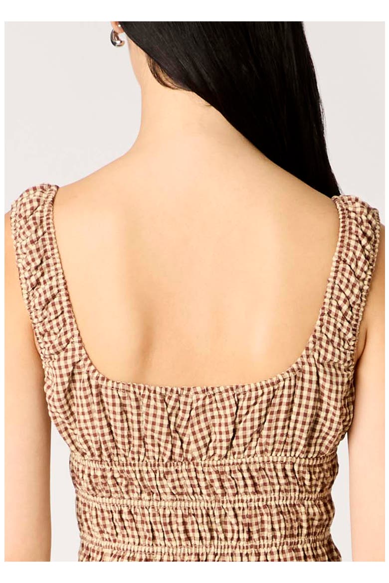 Salt Cotton Mini Sundress, Alternate, color, HENNA