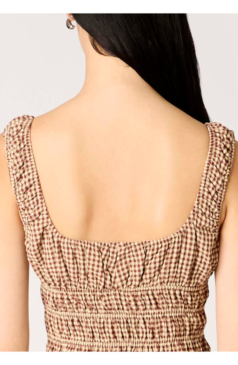 Nia Salt Cotton Mini Sundress, Alternate, color, Henna