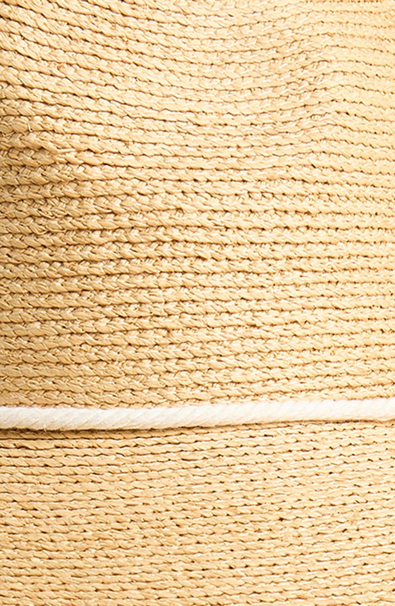 Faherty Raffia Drawstring Sun Hat, Alternate, color, 