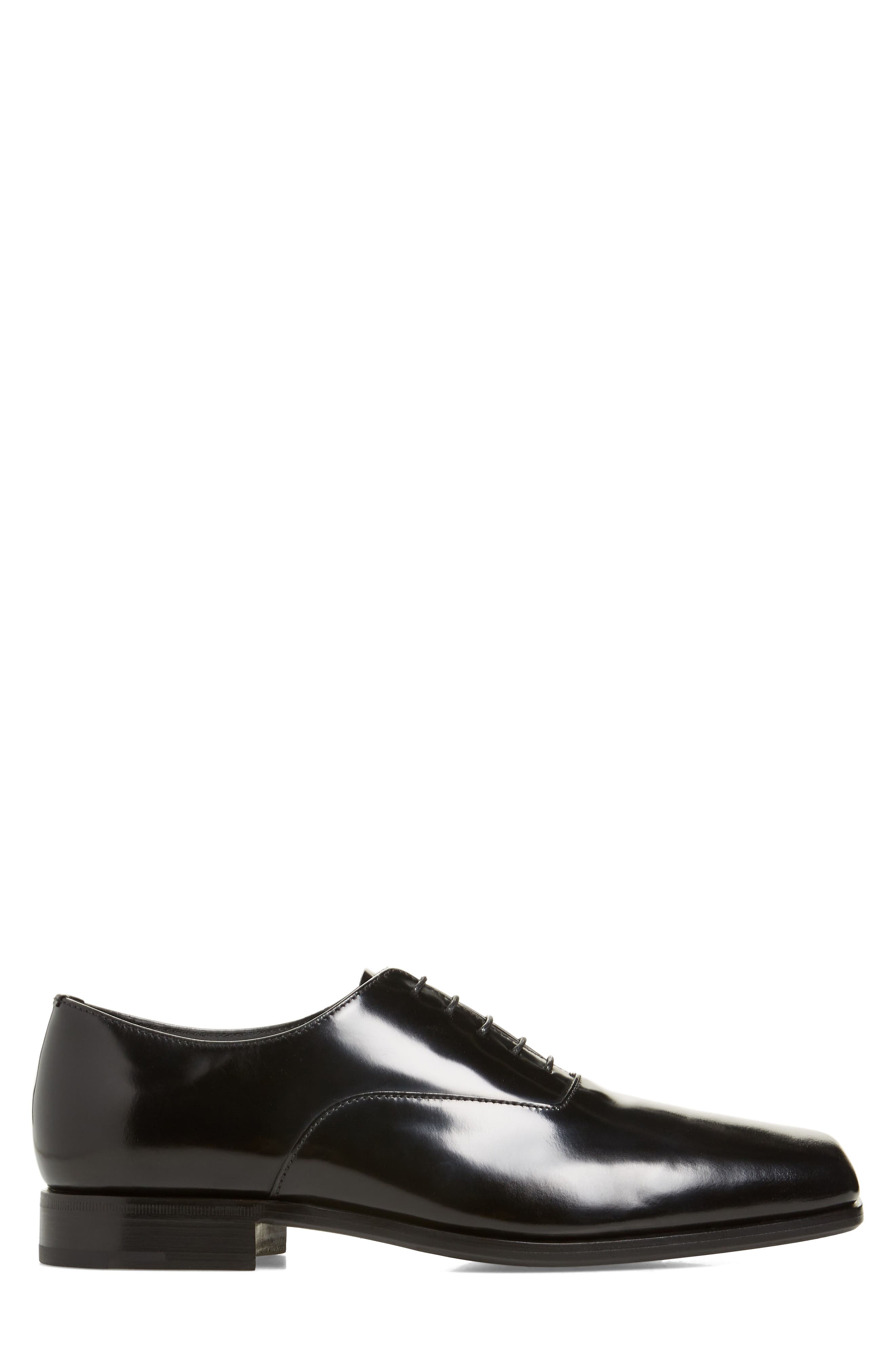 Prada Chisel Toe Oxford, Alternate, color, 