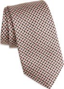 Canali Geometric Silk Tie