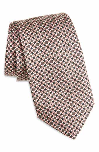 Geometric Silk Tie