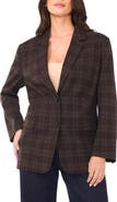 Vince Camuto Windowpane Plaid Blazer