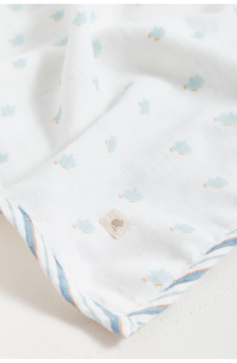 Babycottons Premium Cotton Noah Muslin Blanket For Infant, Alternate, color, 