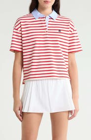 G/FORE Fore Corners Boxy Rugby Shirt