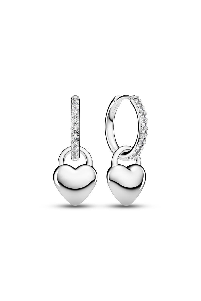 Earrings Julia Creole, Main, color, 925 Sterling Silver