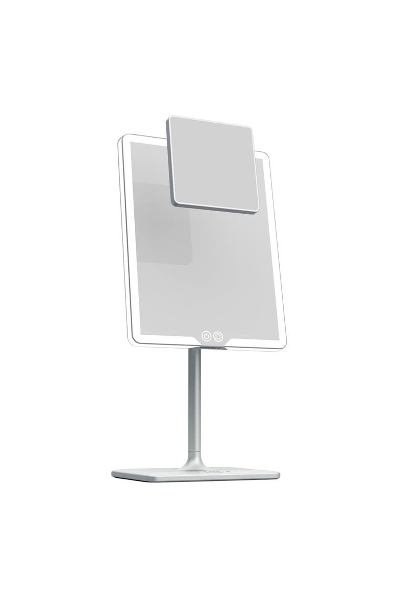 ORBIT Mirror | LED Lighted Vanity Makeup Mirror with 7X Magnification, Main, color, Chalk Grey