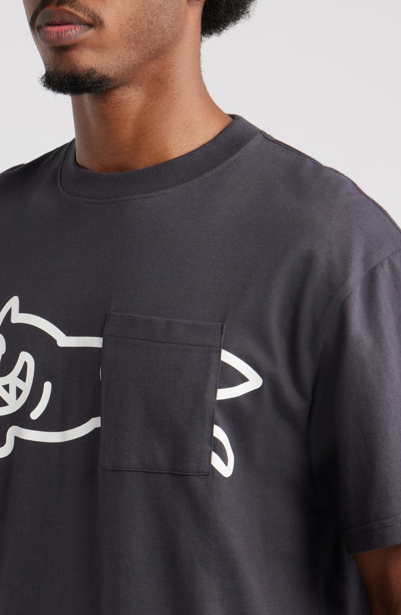 ICECREAM Flavours Graphic T-Shirt, Alternate, color, Charcoal Art