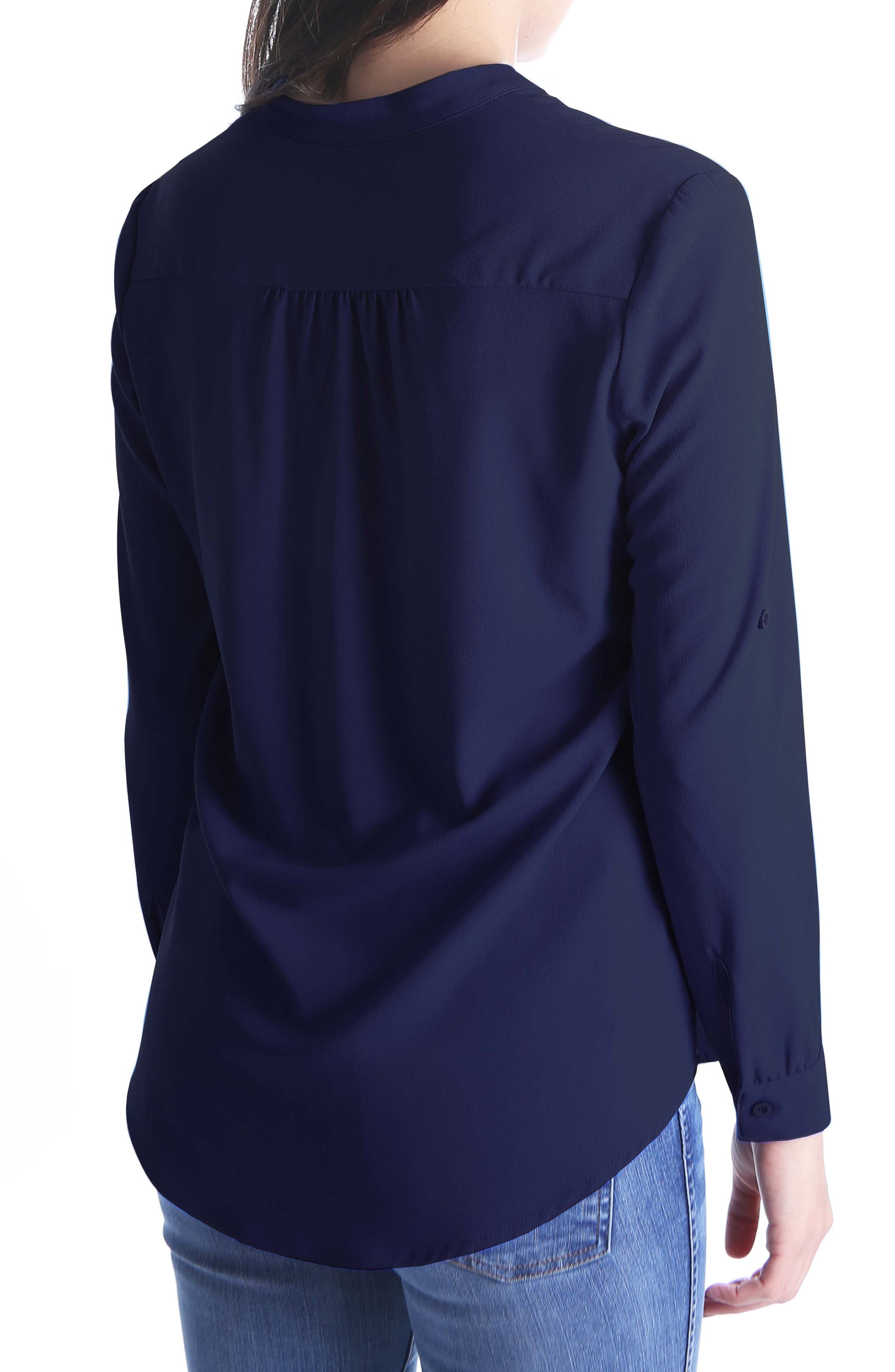 Jasmine Chiffon Button-Up Shirt - image 2