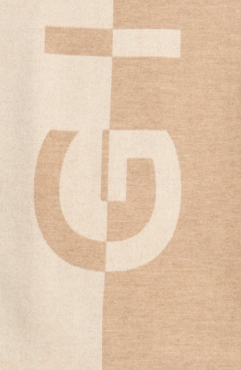 Givenchy Logo Wool & Cashmere Blend Oblong Scarf, Alternate, color, 