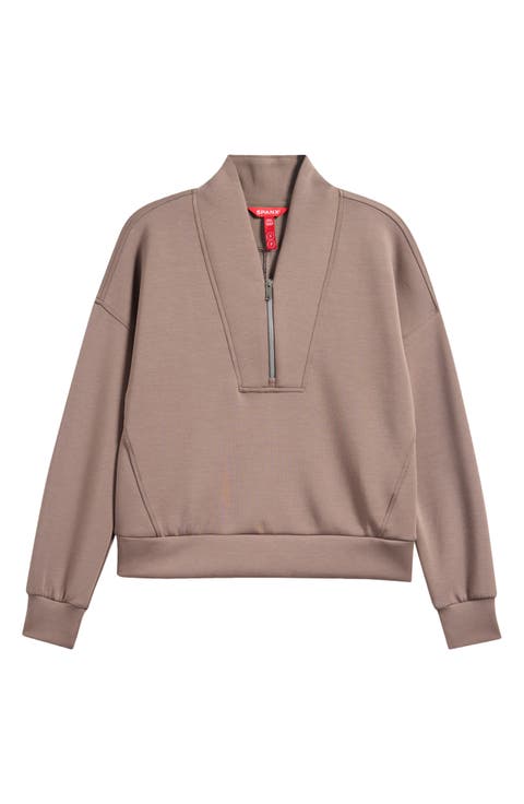AirEssentials Shawl Collar Quarter Zip Sweatshirt