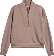 SPANX® AirEssentials Shawl Collar Quarter Zip Sweatshirt