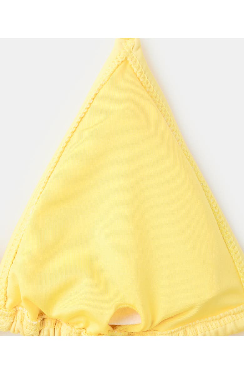 MANGO TEEN Beaded Two-Piece Swimsuit, Alternate, color, Yellow