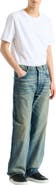 Balmain Loose-fit jeans in Vintage blue denim
