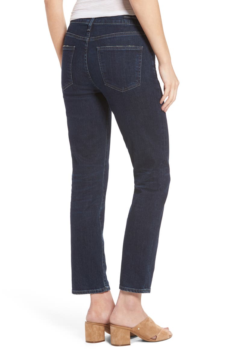 Cara Ankle Cigarette Jeans, Alternate, color, MAYA