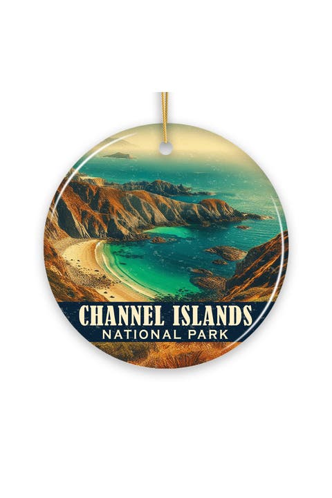 Channel Islands National Park Coastal Cliffs Ornament