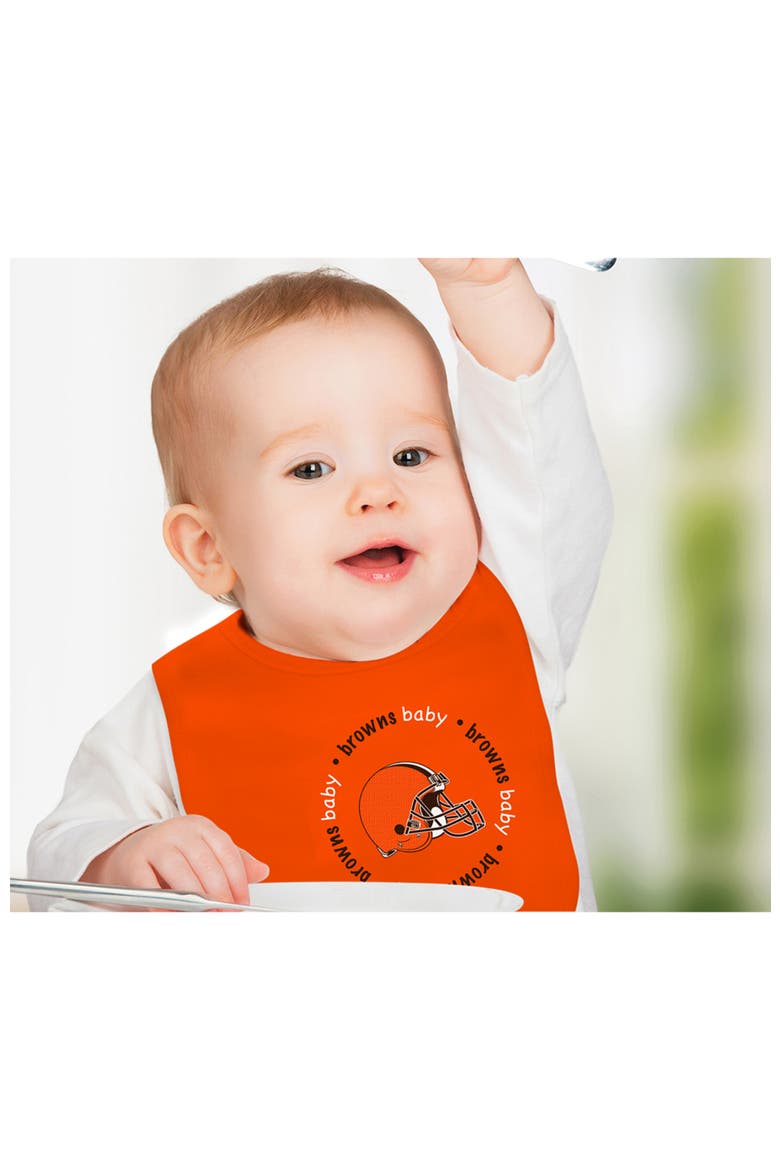Cleveland Browns - Baby Bibs 2-Pack, Alternate, color, Orange