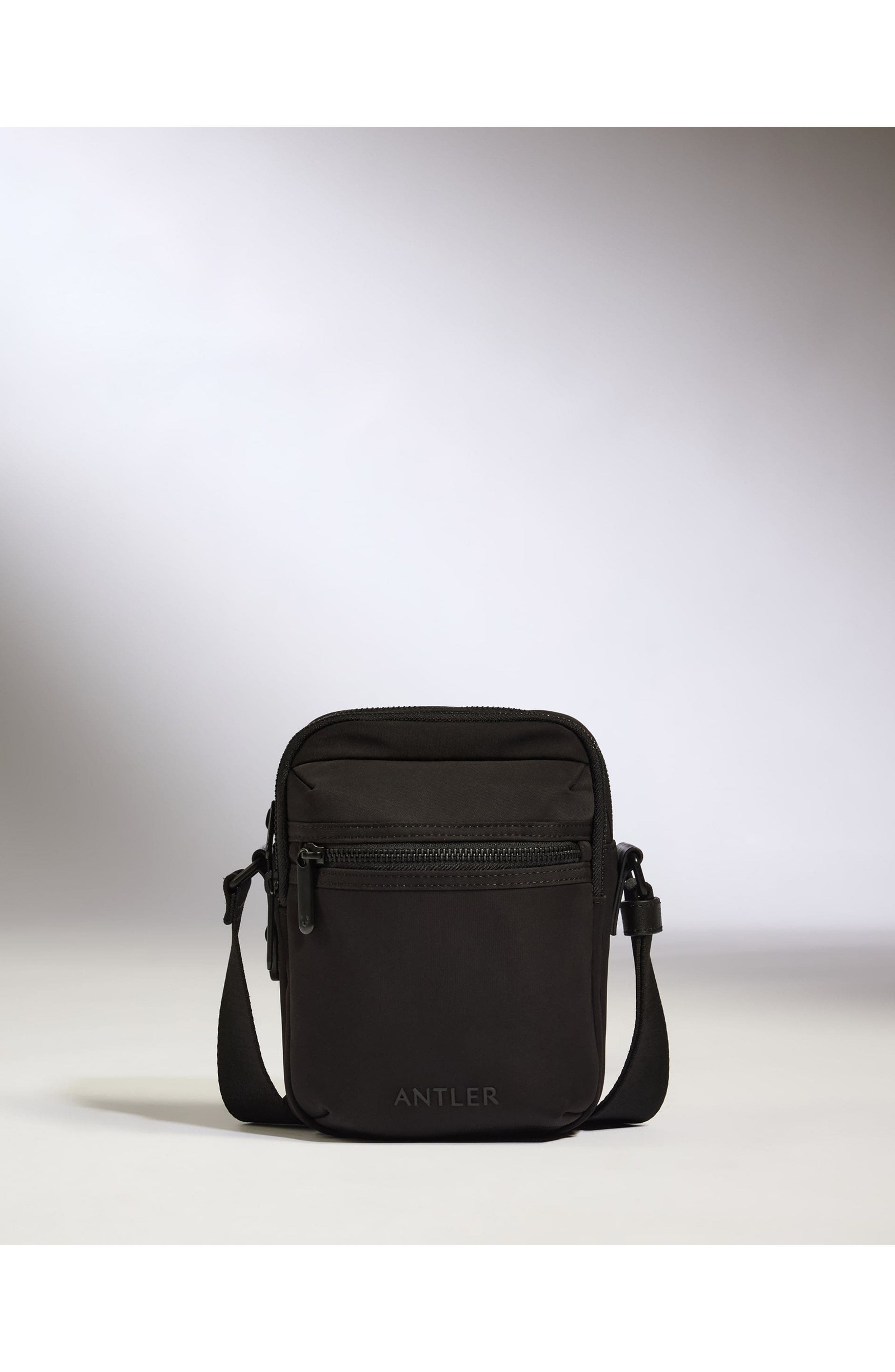 ANTLER Icon Crossbody Bag, Alternate, color, Black