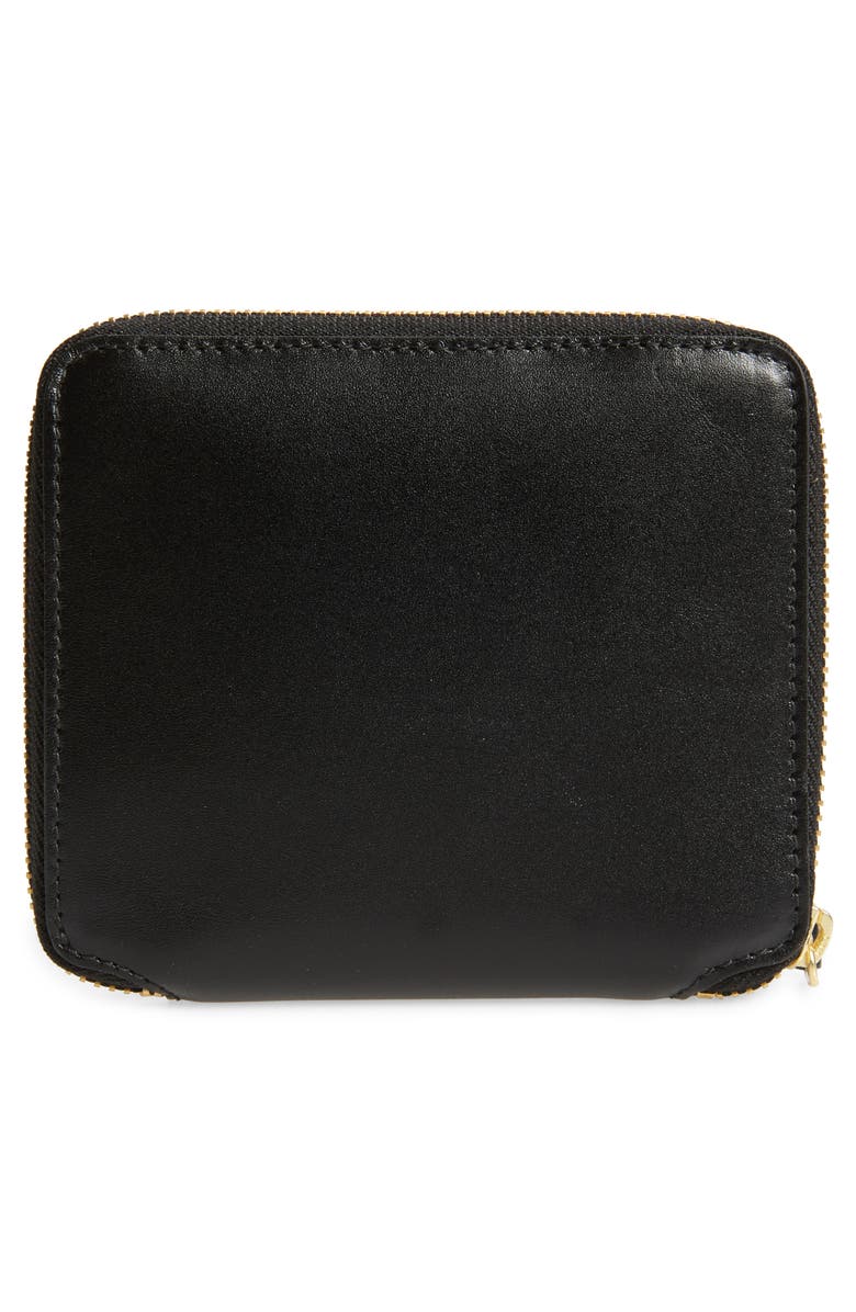 Comme des Garçons Wallets Classic Leather Wallet, Alternate, color, Black