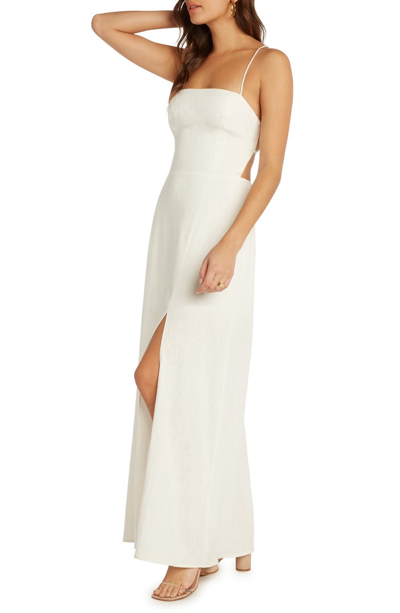 Willow Santorini Low Back Maxi Dress, Alternate, color, Ivory