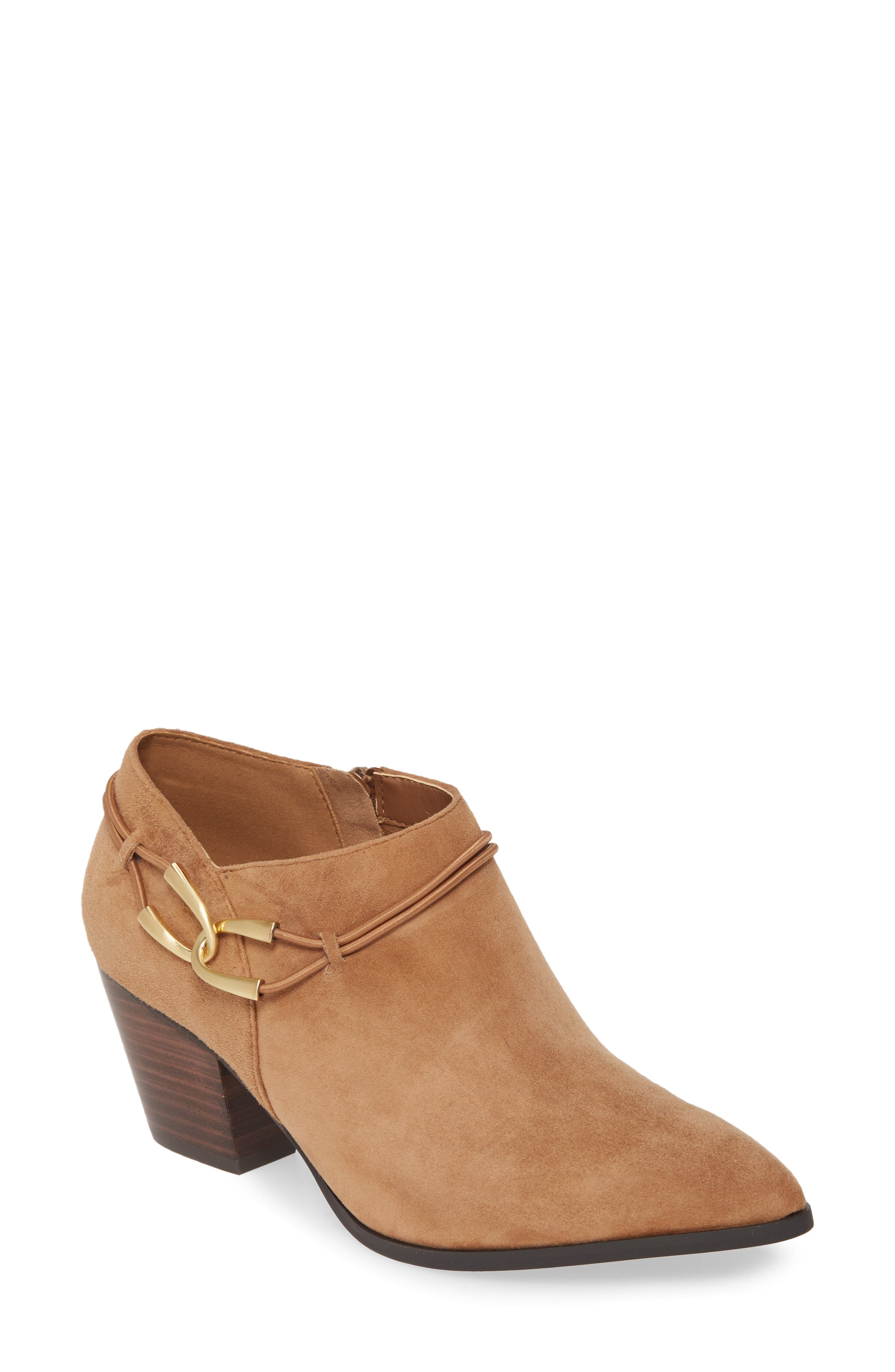 Esme Bootie, Main, color, SADDLE SUEDE