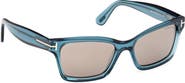 TOM FORD Mikel 54mm Square Sunglasses