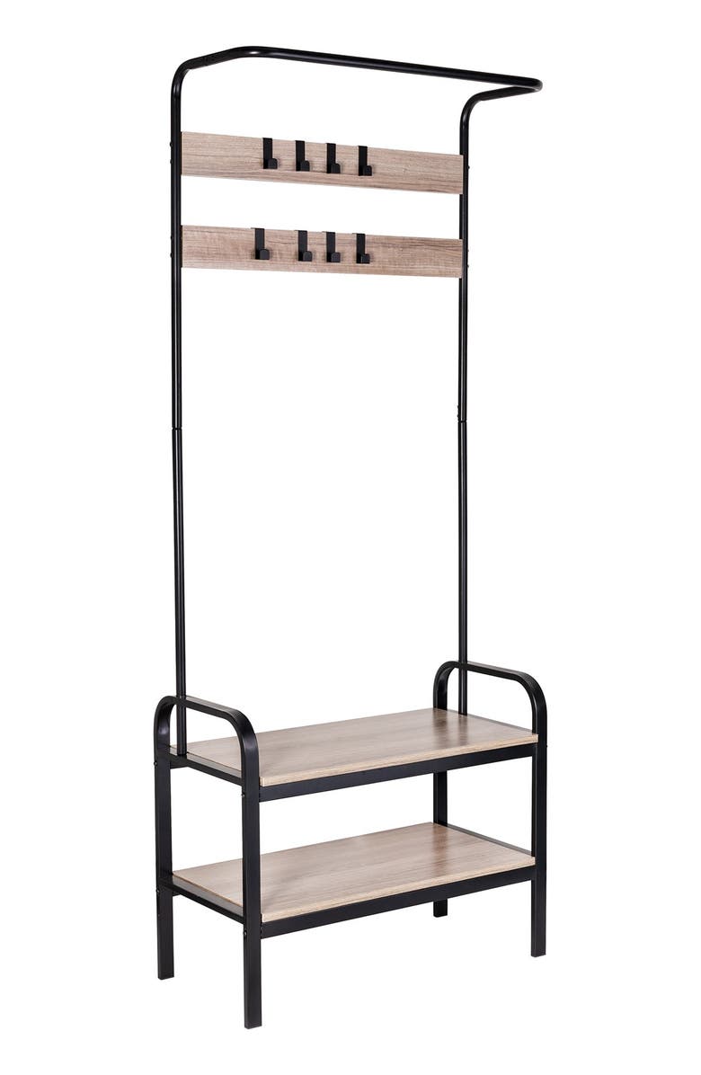 HONEY-CAN-DO Entry Rack & Bench, Main, color, 
