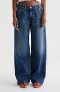 AG Adria Low Rise Wide Leg Jeans