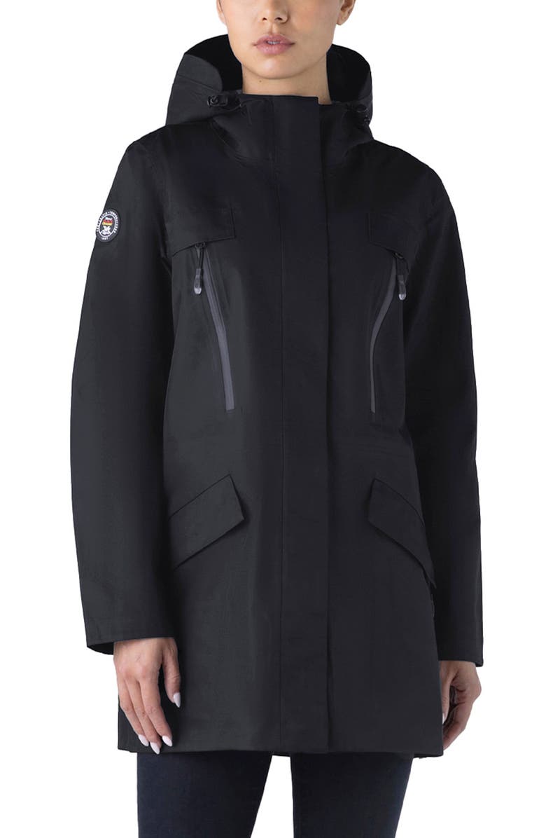 Triple F.A.T. Goose Chelsea Women's Rain jacket, Main, color, Black