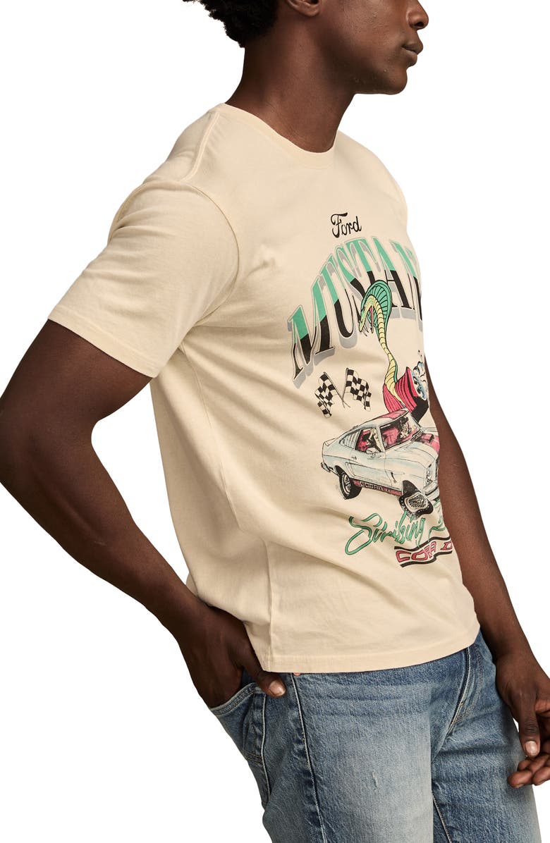 Lucky Brand Mustang Cotton Graphic T-Shirt, Alternate, color,