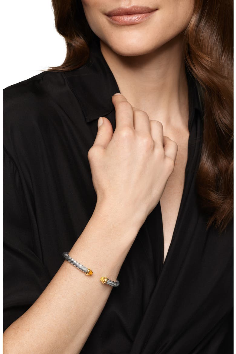 Cablespira® Flex Bracelet, 6mm, Alternate, color, CITRINE