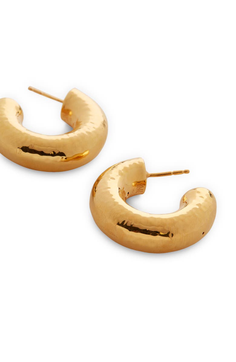 Monica Vinader Siren Muse Chunky Medium Hoop Earrings, Alternate, color,