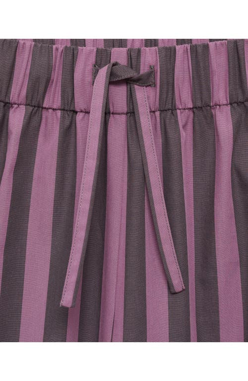 Mango Stripe Cotton Pajama Pants