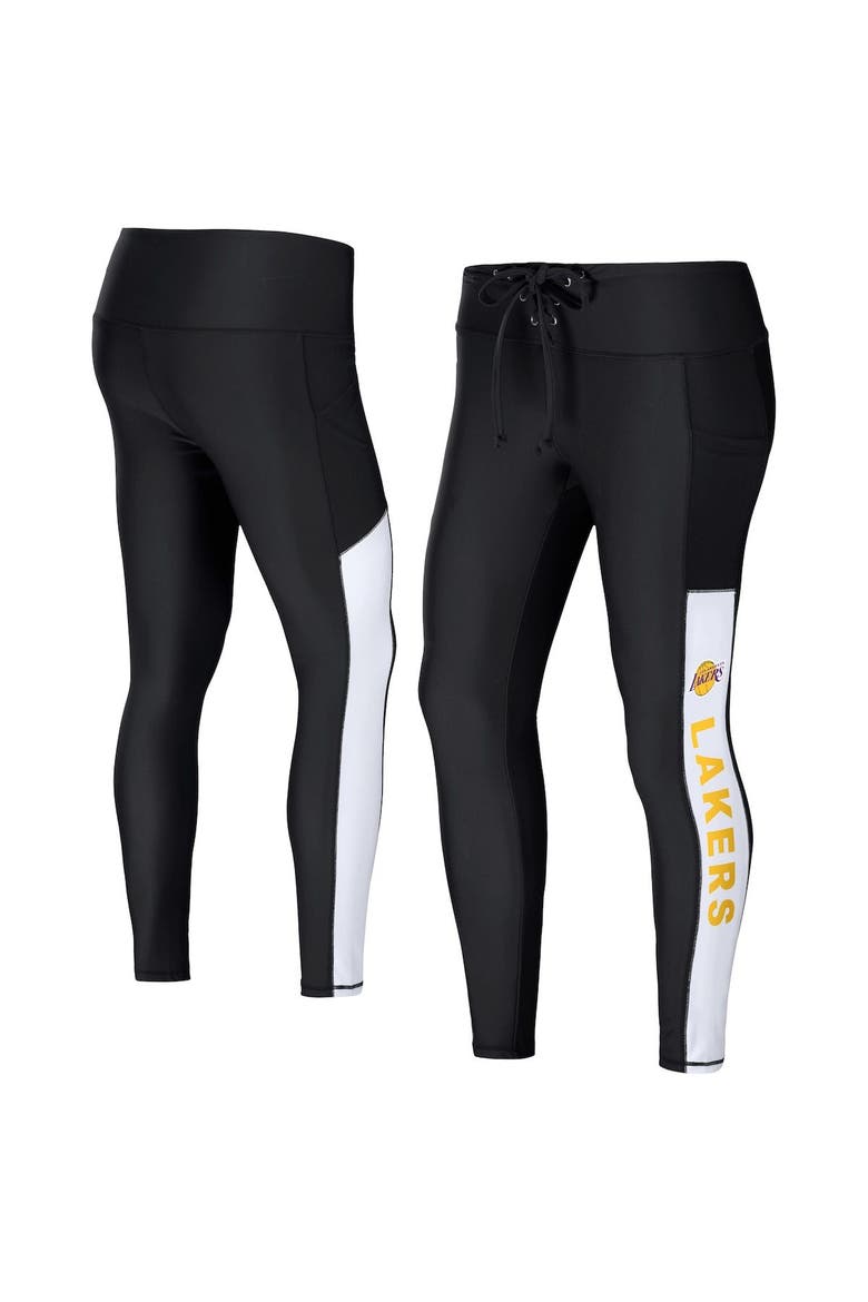 Women's WEAR by Erin Andrews Black Los Angeles Lakers Leggings, Main, color, Black