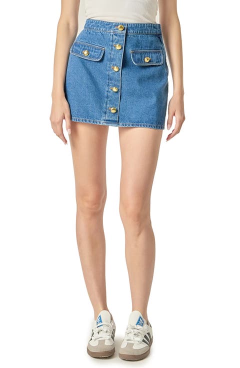 Denim Miniskirt