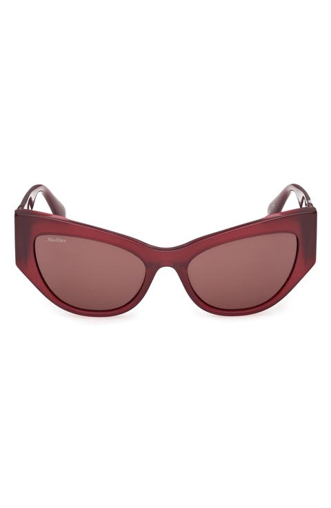 54mm Cat Eye Sunglasses