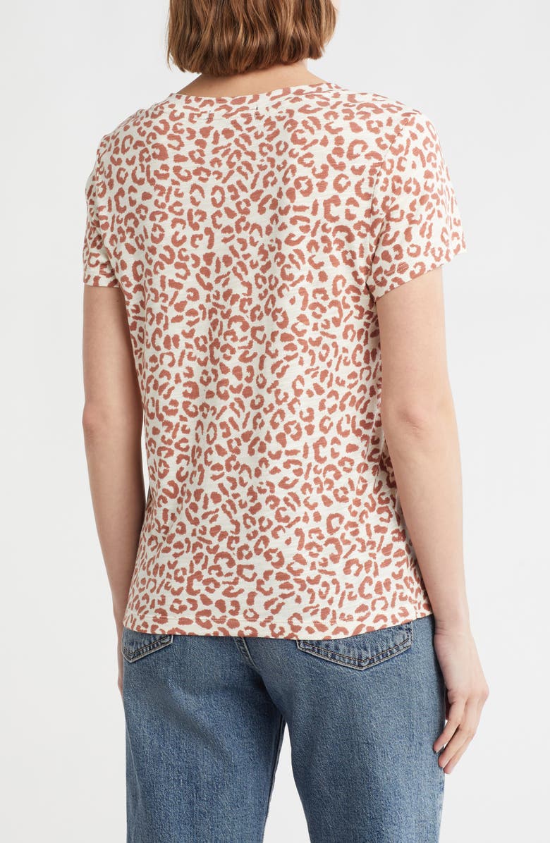 Sanctuary One Pocket T-Shirt, Alternate, color, Cleo Leopard