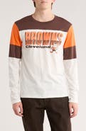 Junk Food Zone Blitz Browns Long Sleeve T-Shirt