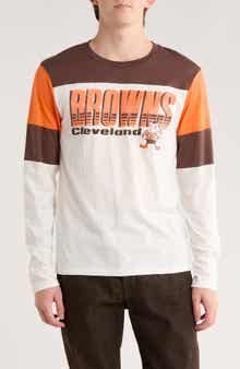 Junk Food Zone Blitz Browns Long Sleeve T-Shirt