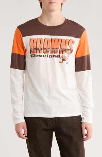 Junk Food Zone Blitz Browns Long Sleeve T-Shirt