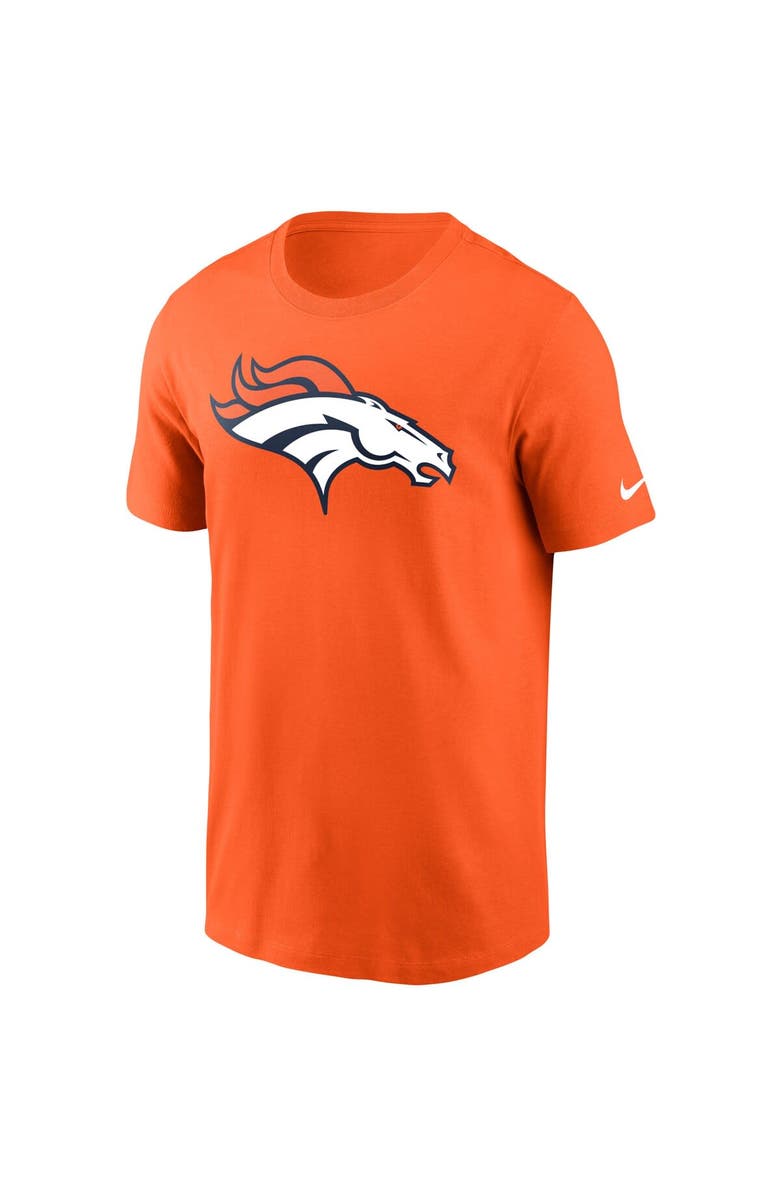 Nike Men's Nike Orange Denver Broncos Primary Logo T-Shirt, Alternate, color,