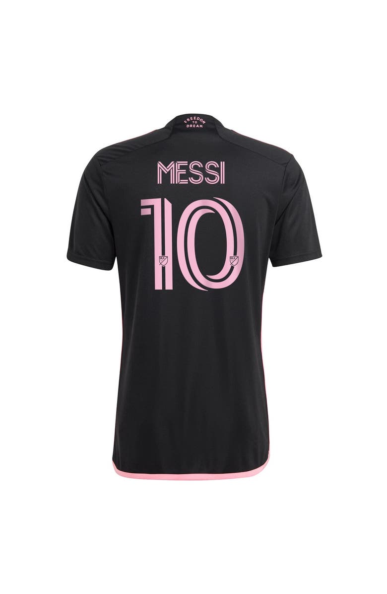 adidas Men's adidas Lionel Messi Black Inter Miami CF 2024 La Noche Replica Player Jersey, Alternate, color, 
