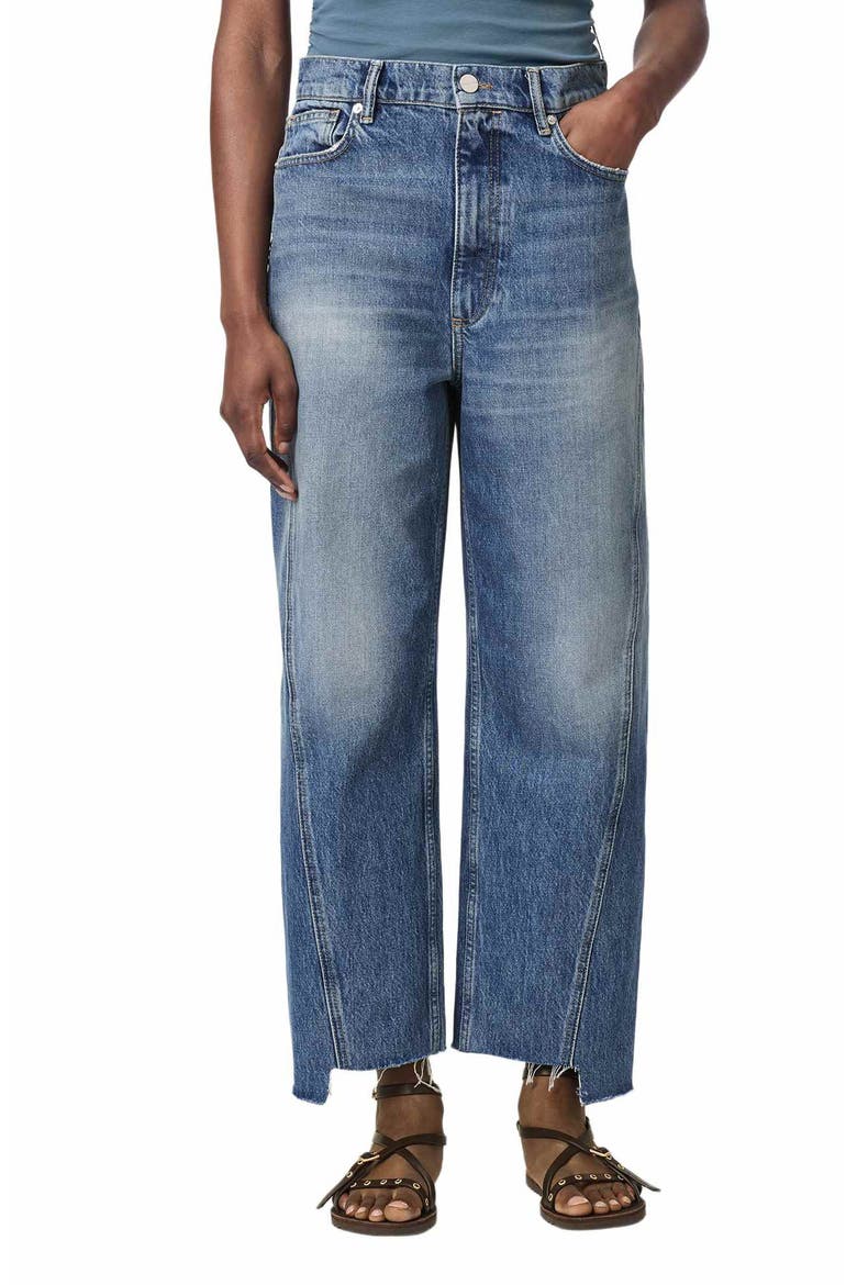 Fox High Waist Wide Leg Jeans, Main, color, VINTAGE INDIGO
