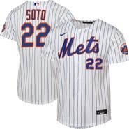 Nike Youth Nike Juan Soto White New York Mets Home Stadium Player Jersey