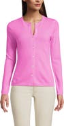 Lands' End Cashmere Cardigan Sweater